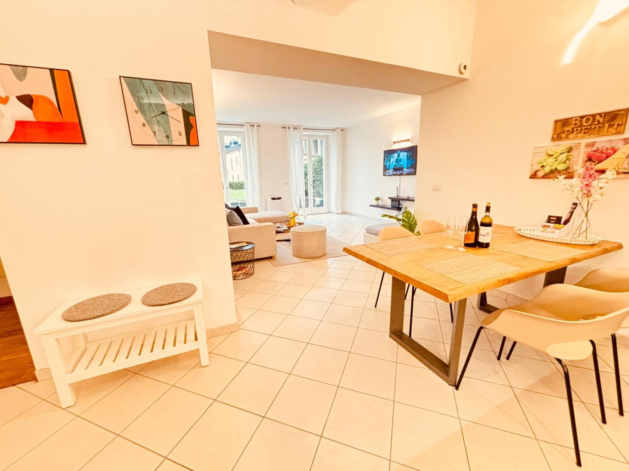 Lago Villa Zen - Apartment With Jacuzzi, Panoramic Views Lenno Exterior foto